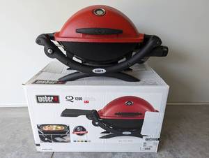 lot 112 image: Weber Camp Tailgate Grill Q1200