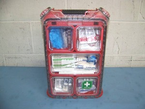 lot 19 image: Milwaukee PackOut First Aid Kit - New