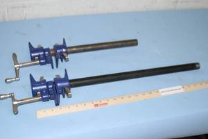lot 113 image: (2) Irwin 34 Pipe Clamps