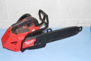 lot 44 image: Milwaukee M18 Fuel Brushless 12 Top Handle Chain Saw (2826-20)