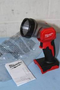 lot 36 image: Milwaukee Tool M18 TrueView High Definition Light Output Work Light with Rotating Head - Model 2735-20 - New