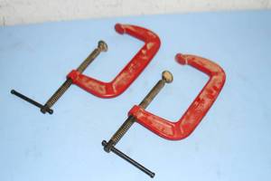 lot 129 image: (2) 6 C-Clamps