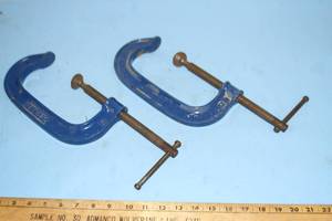 lot 128 image: (2) 6 C-Clamps