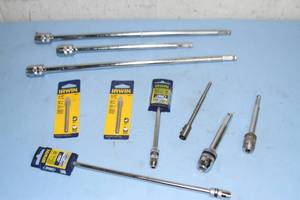 lot 84 image: Miscellaneous LOT of Driver  Drill Extensions 14 & 38