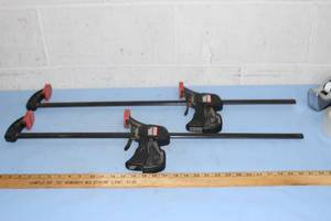 lot 121 image: (2) Master Mechanic 30 Quick Clamps