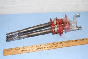 lot 111 image: (2) Pipe Clamps