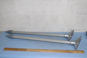 lot 120 image: (2) Heavy-Duty 15-Degree Equipment Stand-Off Brackets - Part # GPB-5568M-CR