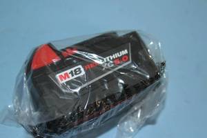 lot 39 image: Milwaukee Tool M18 REDLITHIUM XC5.0 Extended Capacity Battery Pack