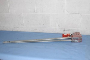 lot 124 image: (2) 36 Bessey Clamps