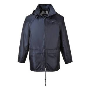 lot 146 image: NEW - Portwest US440 Size 4XL NAVY Classic Rain Jacket - NEW