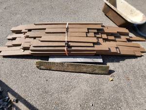 used decking material