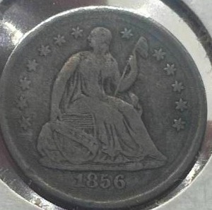 1856 Seated Liberty Half Dime