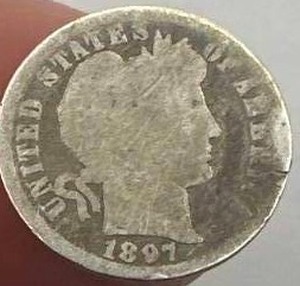 1897 Dime