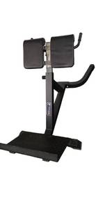 lot 60 image: Titan Fitness Roman Chair Adjustable Hyperextension Bench, Rated 250 LB