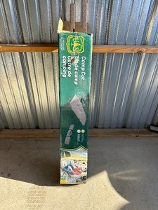 lot 26 image: Large US Forest Service Camping Cot Works Good