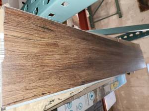 lot 4 image: 7 boxes arbor oak vinyl plank flooring