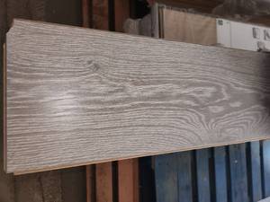 lot 28 image: 7 boxes lark mead oak waterproof laminate flooring