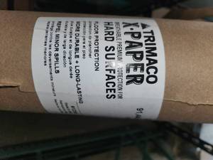 lot 36 image: 2 rolls floor protection paper