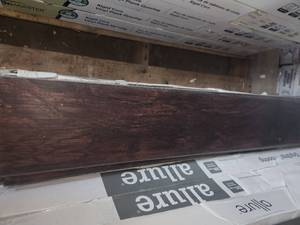 lot 63 image: 4 boxes Java hickory vinyl flooring
