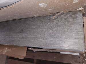 lot 29 image: 6 boxes aiden platinum vinyl flooring