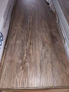 lot 92 image: 6 12 boxes lifeproof moose lake chestnut 12mil vinyl flooring