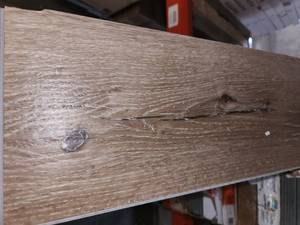 lot 94 image: 8 boxes Cali vinyl aged hickory pro
