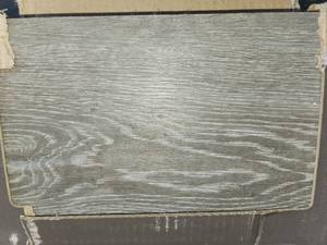 lot 117 image: 3 boxes willmont Elmwood ash 20mil gluedown vinyl flooring