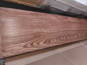 lot 119 image: 2 boxes opulence oak gingered 12mil gluedown vinyl plank flooring