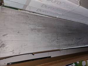 lot 123 image: 105sqft iced barn wood peel and stick Vinyl plank flooring