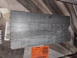 lot 83 image: 4 boxes lifeproof distressed wood vinyl flooring