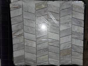 lot 135 image: Weekender marble mosiac tile