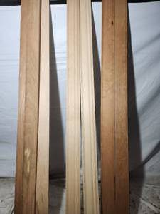lot 157 image: Unfinished wide crown and base boards