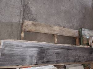 lot 163 image: 3 boxes laurel smoke 8x47 porcelain tile