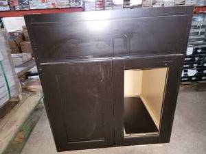 lot 227 image: 27x22 vanity cabinet