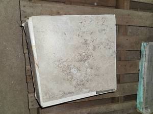 lot 173 image: 2 boxes cool grey peel and stick Vinyl tile