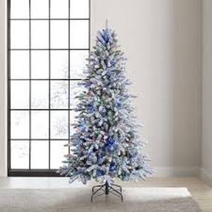 lot 4 image: Members Mark 7.5 450 LED Pre-lit Aspen Pine Christmas Tree