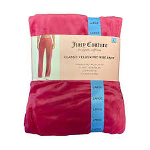 lot 29 image: Juicy Couture x Mean Girls Womens Velour Pant-Free Love-Large