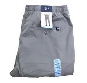 lot 30 image: GAP Fit Mens 4 Way Stretch Drawcord Elastic Waist Mesh Back Performance Jogger-Large-Slate