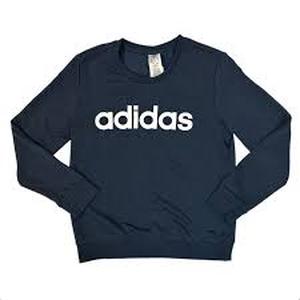 lot 82 image: Adidas Sweatshirt Womens Small Navy Essentials Logo