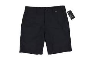 lot 103 image: Hurley Mens Black Short All day Hybrid 4-Way Stretch Size 34