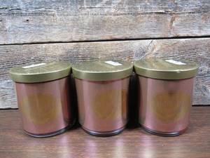 lot 199 image: Set of 3 Opalhouse Christmas Cheer Cinnamon Scented Candles