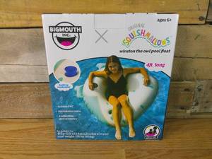 lot 258 image: BigMouth x Squishmallows Original Winston the Owl Giant Pool Float