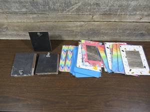 lot 294 image: Mixed Lot of Mini Free Standing Clip Boards and Magnetic Mirrors