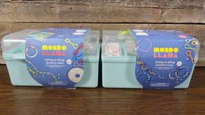 lot 269 image: Set of 2 Mondo Llama String-A-Bling Jewelry Kit with Case