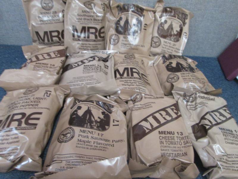 U Office Supplies, Personal Care, MRE's. 2 Bills, Clothing & Athletic