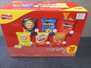 lot 12 image: Frito Lay 30 ct Variety Mix...