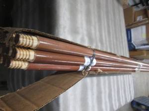 lot 14 image: 12 each Rubbermaid 6361 Wood Thread...