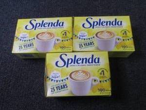lot 47 image: 3- 100ct Splenda...