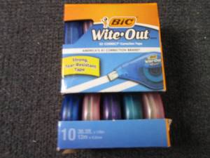 lot 49 image: BIC Wite-Out Brand EZ Correct Corre...