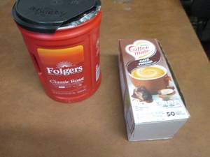 lot 57 image: Folgers Classic Medium Roast Ground...